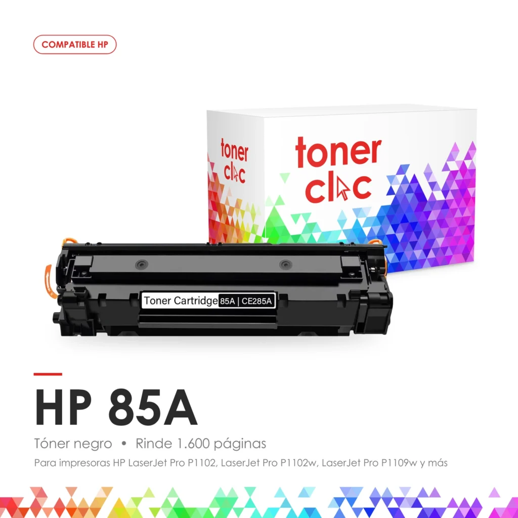Tóner alternativo HP 85A (CE285A) negro